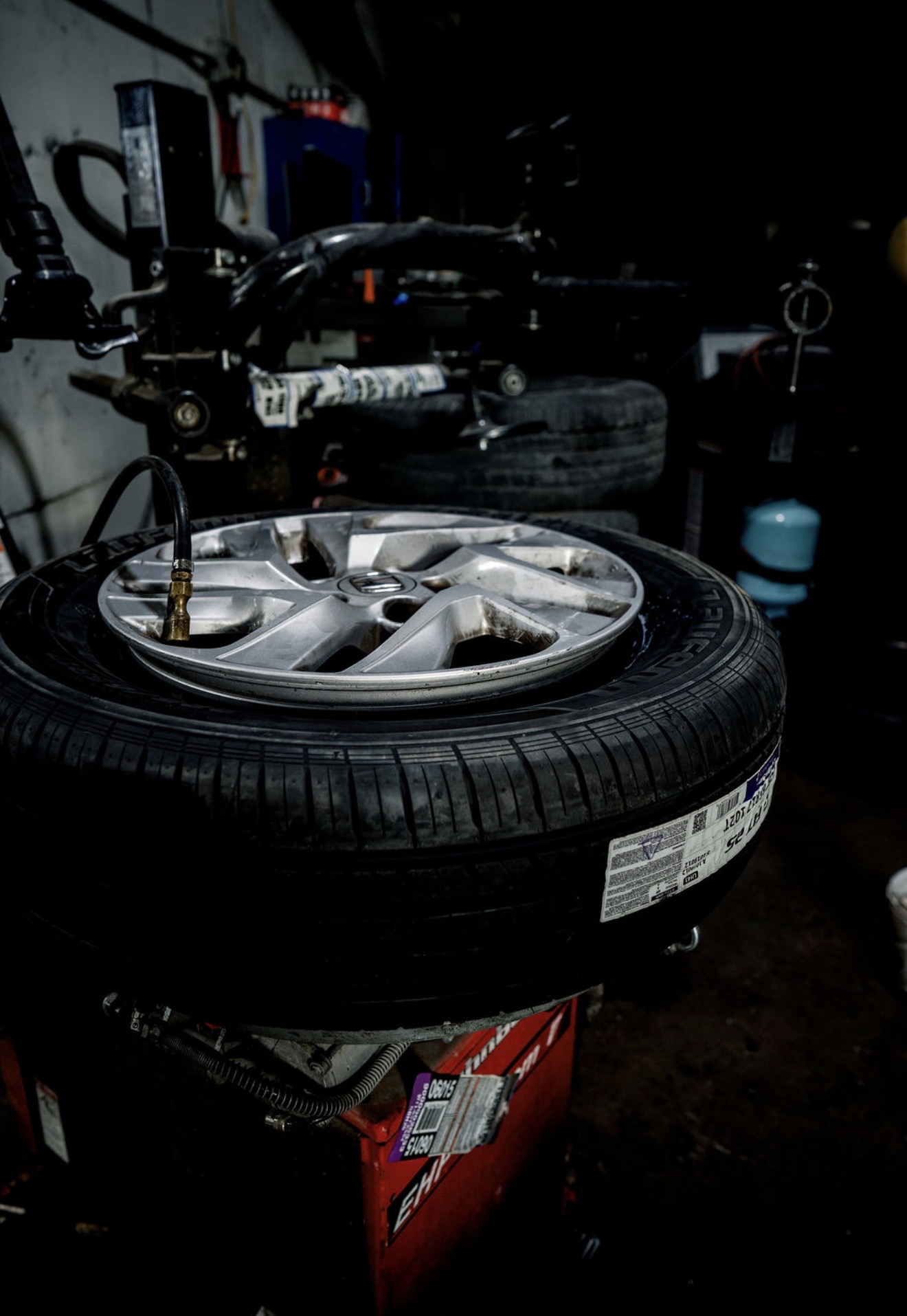 Wheel and tire service